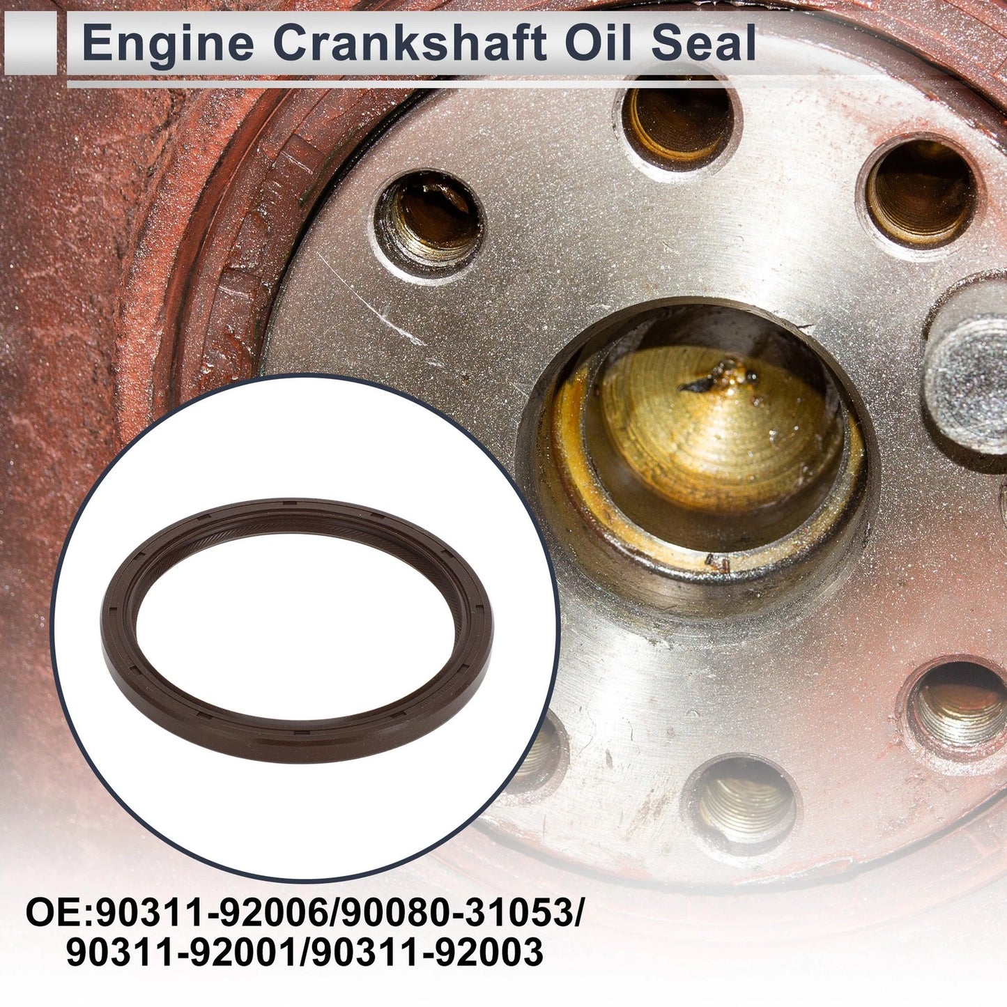Rear Crankshaft Oil Seal for Toyota Camry Tundra (2002-2023)
