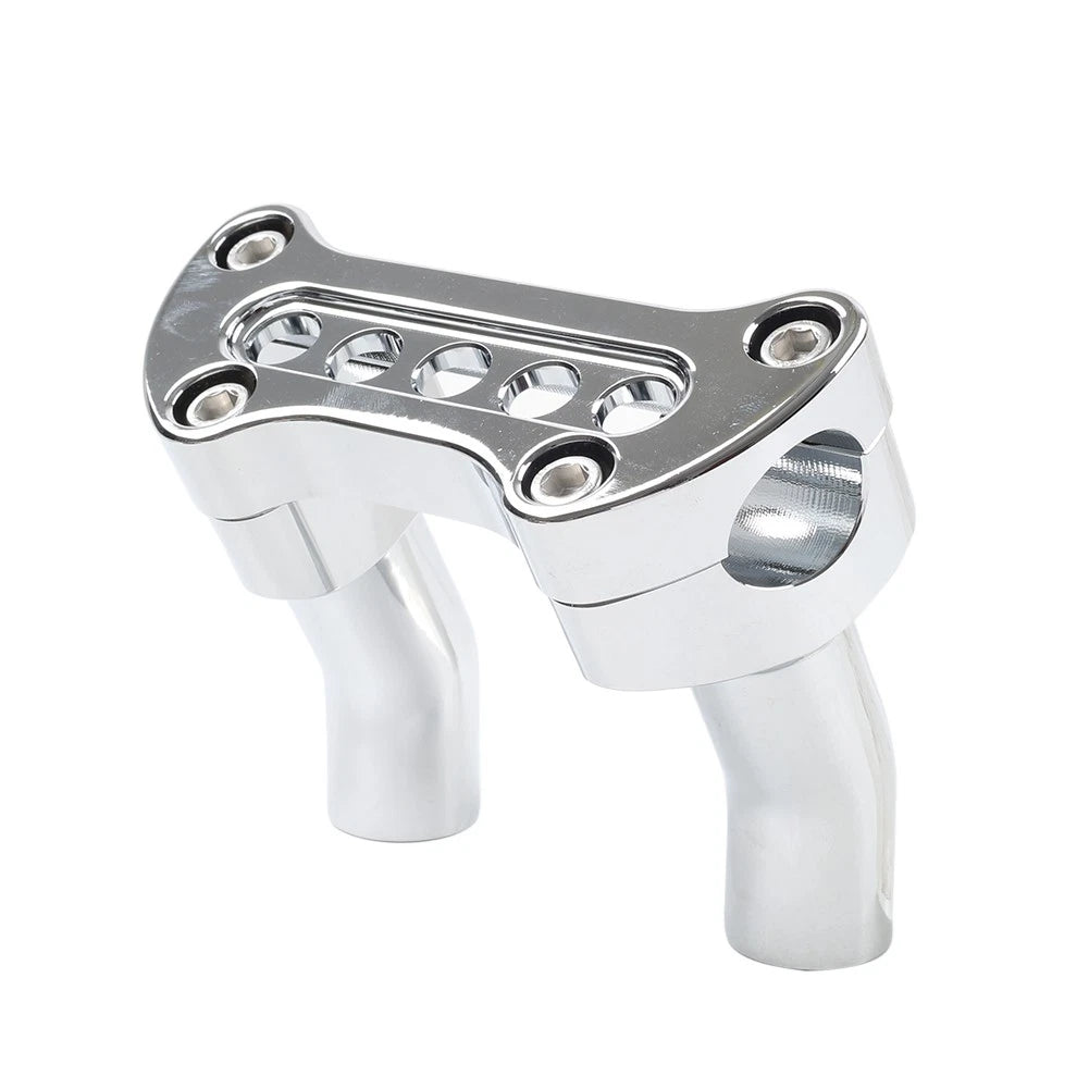 3.5" Handlebar Riser & Top Clamp CNC for Harley Dyna Softail Sportster XL