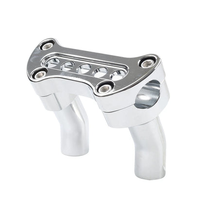 3.5" Handlebar Riser & Top Clamp CNC for Harley Dyna Softail Sportster XL