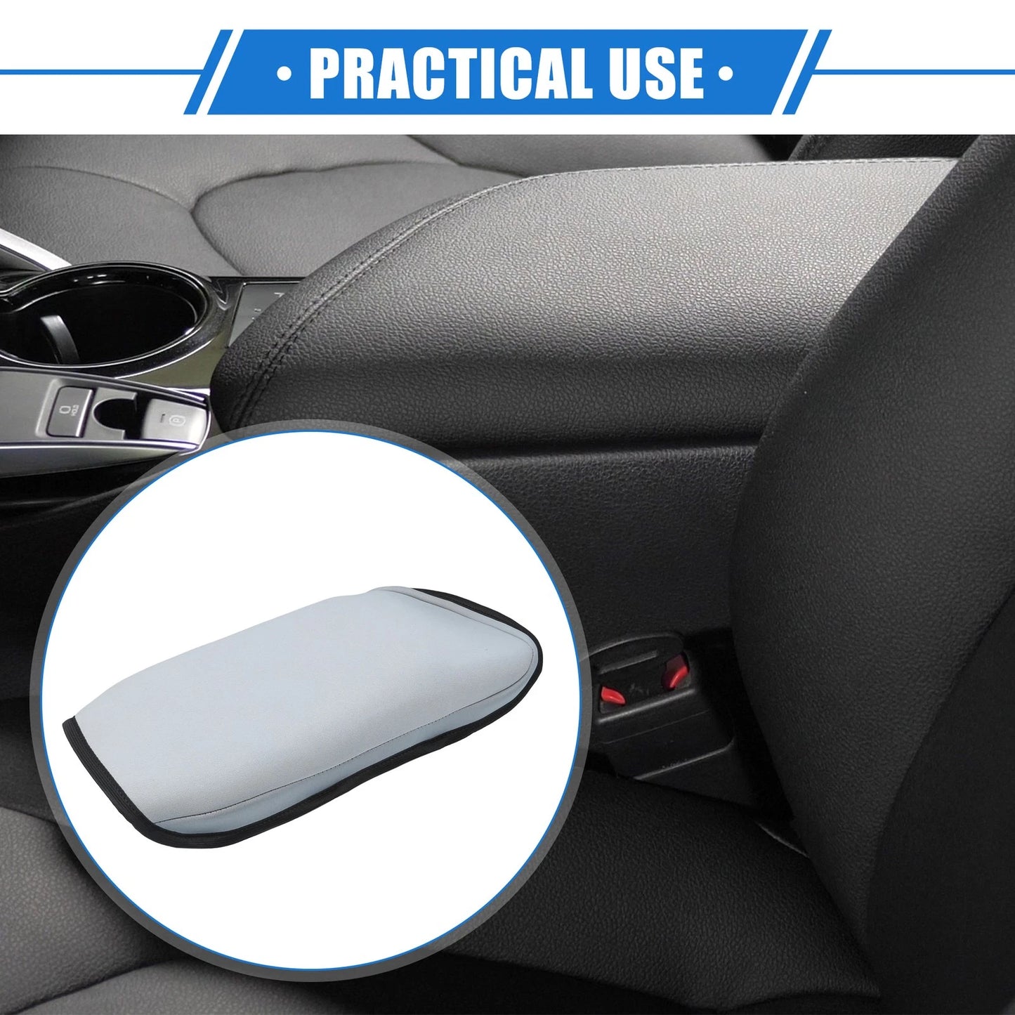 Armrest Protector Pad Replacement for Chevy Malibu Gray (2016 - 2023)