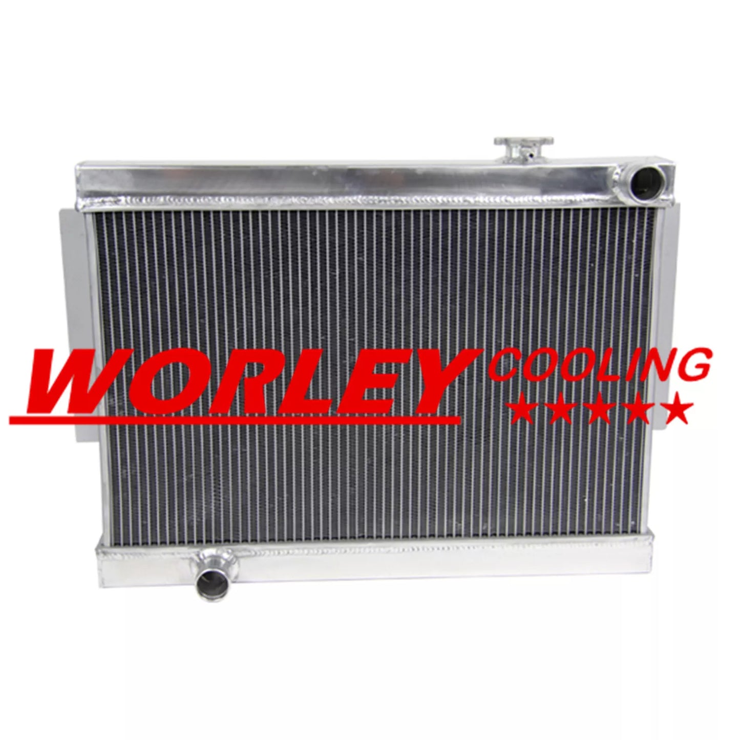 2 Row Aluminium Radiator & Fans for Holden Torana LH LX V8 (1970-1980)