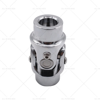 3/4" Round Stainless Steel Universal Single Steering Shaft U Joint for Car