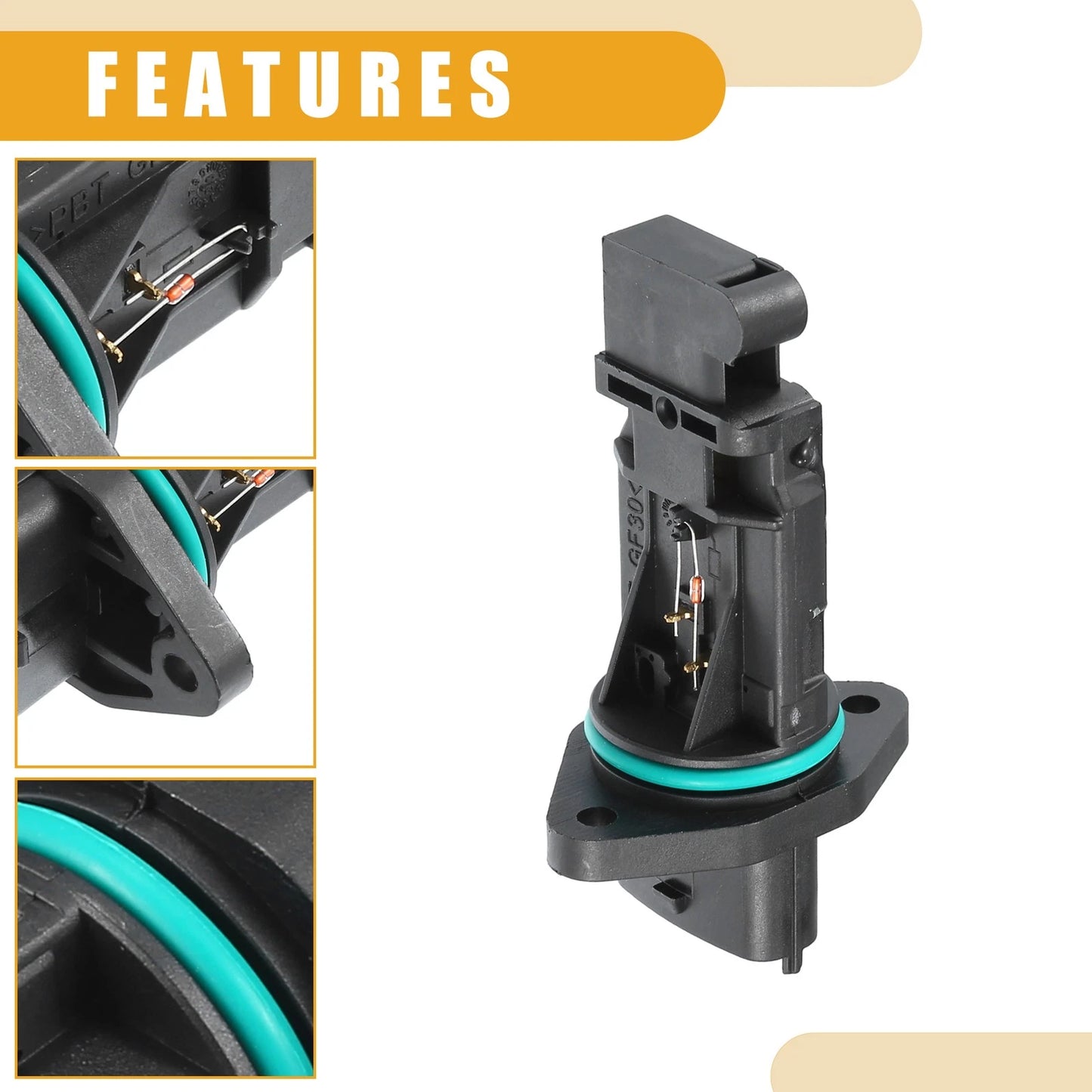 Mass Air Flow Sensor for Honda Accord 2.2i CTDI (2004-2008)