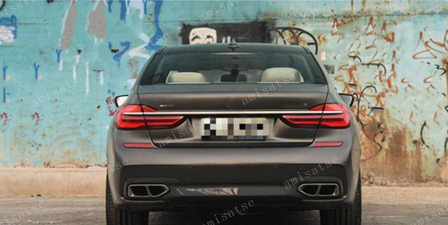 Rear Exhaust Muffler Tip for BMW 7 Series M Sport G11 G12 (2016-2019)