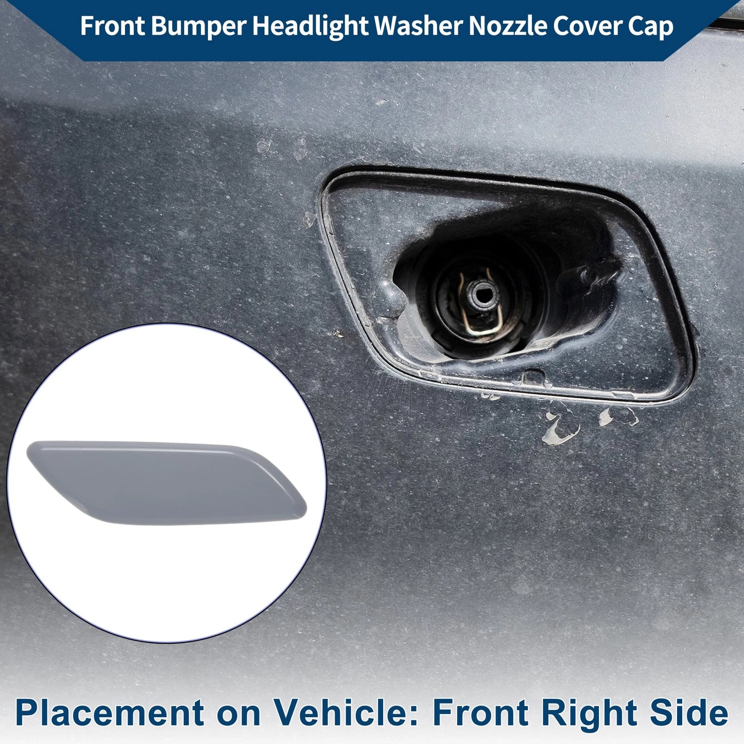 Front Right Washer Nozzle Cover for Honda Civic FB2 FB3 (2012-2013)
