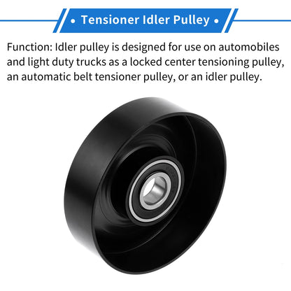Drive Belt Idler Pulley for Toyota Sequoia (2001-2005) 1 Pc