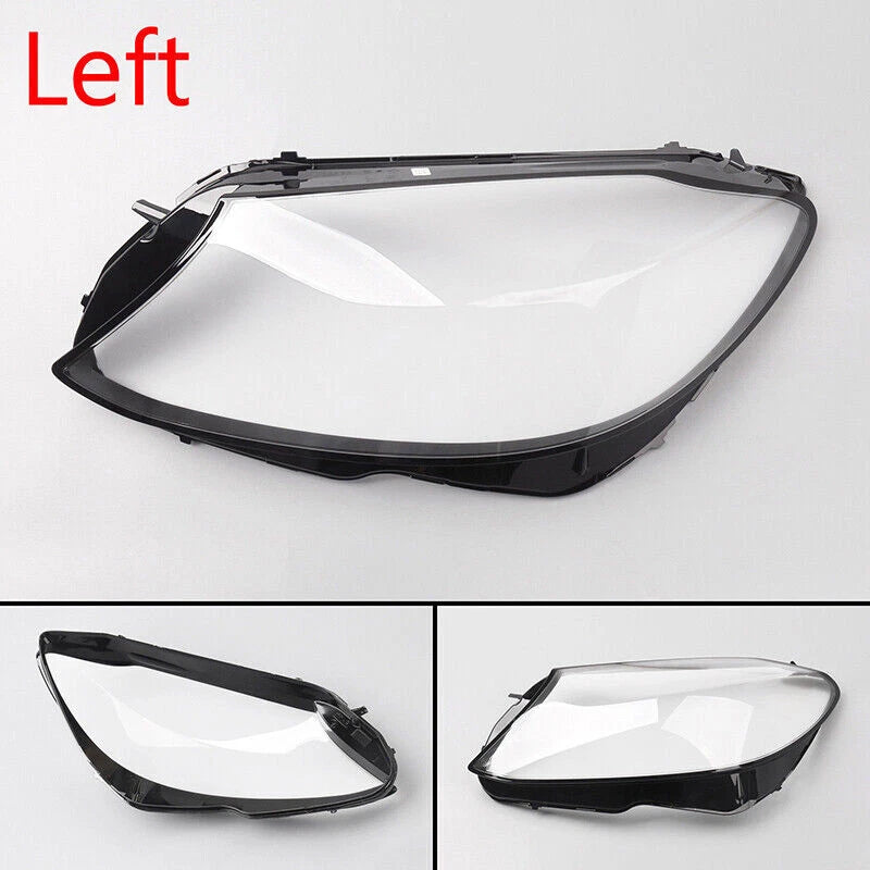 Left Headlight Lens Cover for Mercedes W205 C180 C200 C260L C280 C300 (2015-2017)