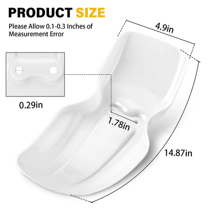 White Front Fender for Honda Z50R 1988-1999 Mud Guard