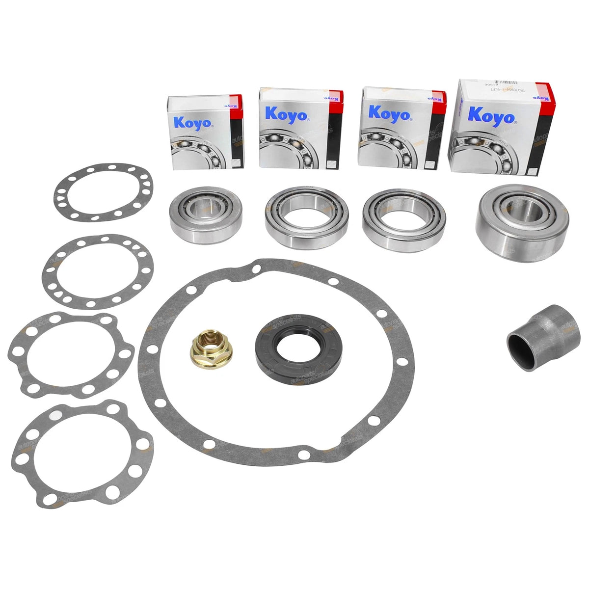 Rear Differential Bearing Rebuild Kit for Toyota Surf 4Runner V6 VZN130
