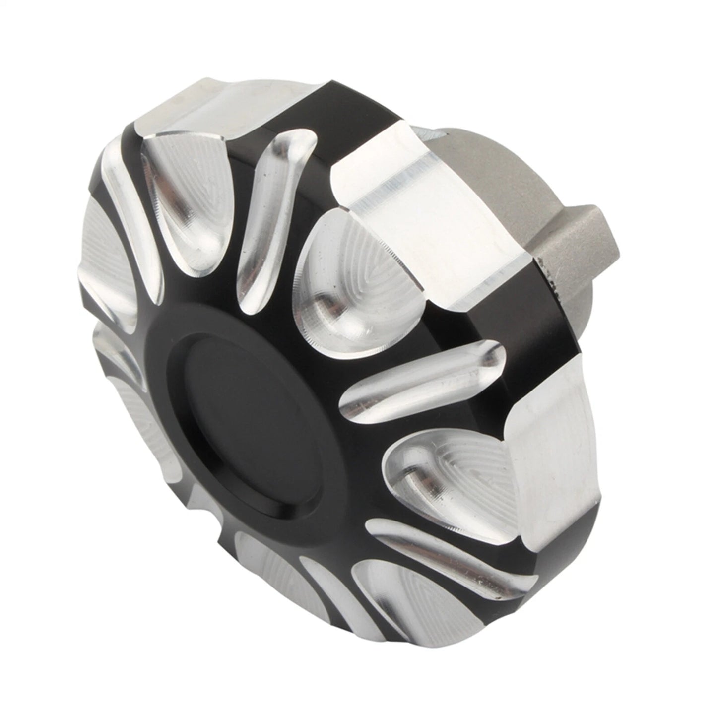 Fuel Gas Oil Tank Cap for Harley Street XG500 XG750 (2015-2019) Black Aluminum