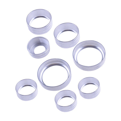 8x Central Control Switch Knob Trim for Chevrolet Silverado (2014-2018)