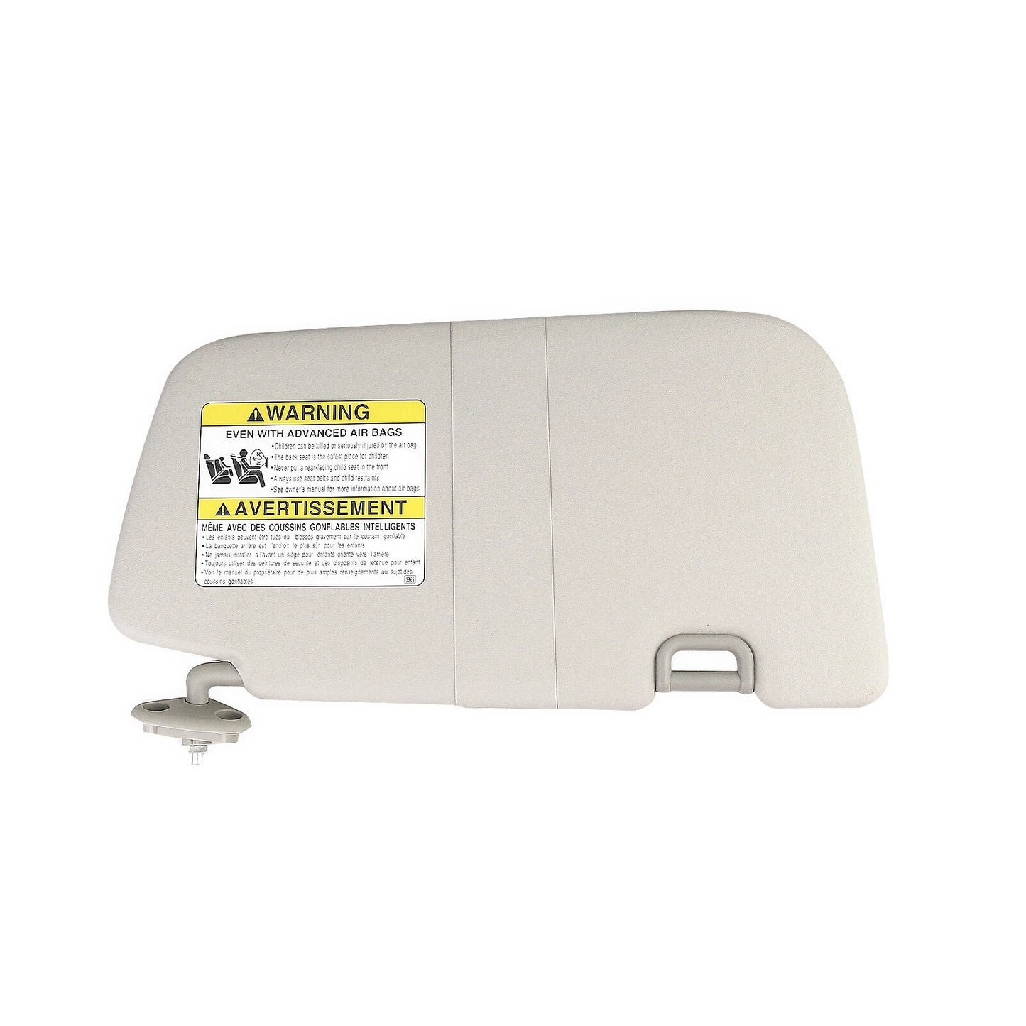 Left Driver Sun Visor for 2008-2014 Subaru Impreza WRX STI (2008-2014)