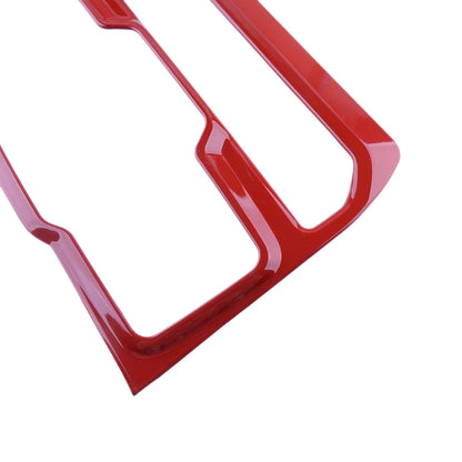 Red Window Control Cover Frame for Jeep Wrangler JL JLU (2018-2021)