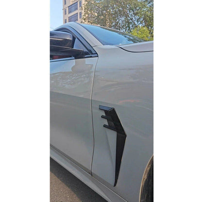 Black Side Air Fender Vent Trim for BMW 4 Series G22 G23 430i M440i (2021-2025)