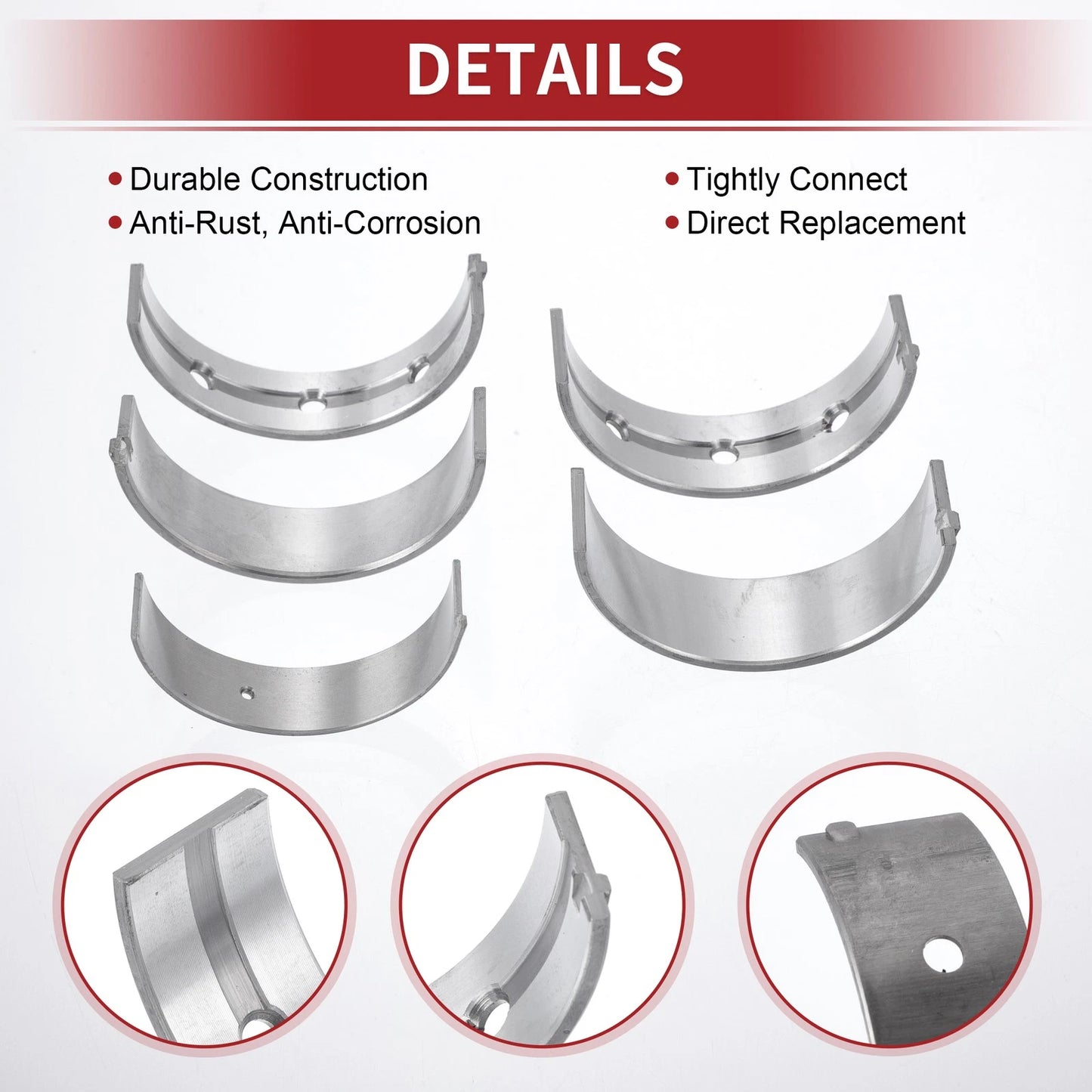 Main & Connecting Rod Bearings for Toyota Camry (2004-2006)