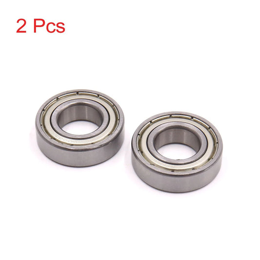 2 x Deep Groove Radial Ball Bearing 35 x 17 x 10mm for Motorcycle