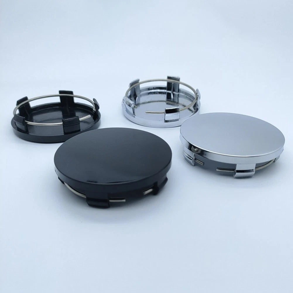 ABS Wheel Hub Covers 4pcs 60mm for Any Vehicle