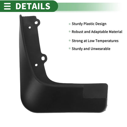 Mud Flaps Splash Guards for Kia KX CROSS (2017-2020)
