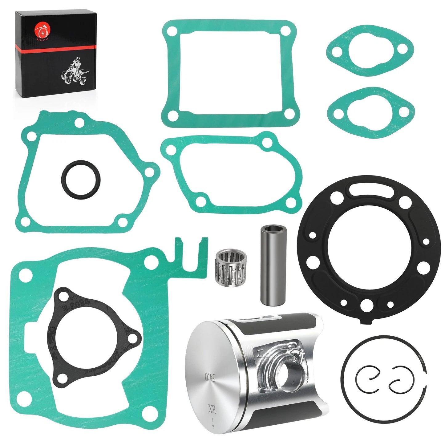 Top End Rebuild Kit 54mm Size B Piston for Honda CR125R (1992–1999)
