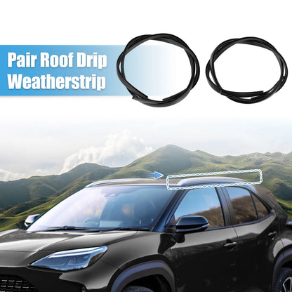 Roof Drip Weatherstrip for Toyota Yaris Sedan (2007-2011)