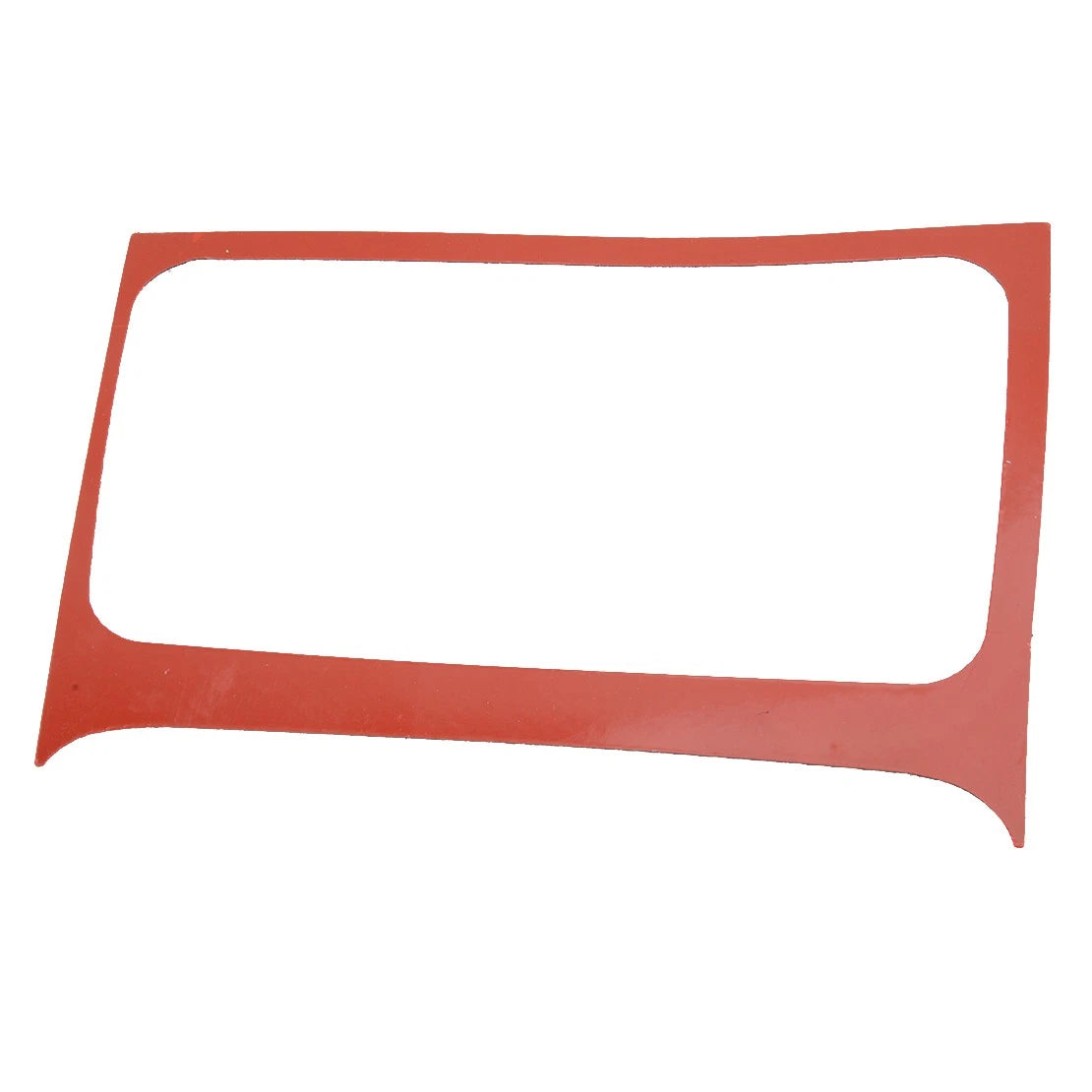 Red Carbon Fiber Console Storage Box Trim for Honda Civic (2006-2011)