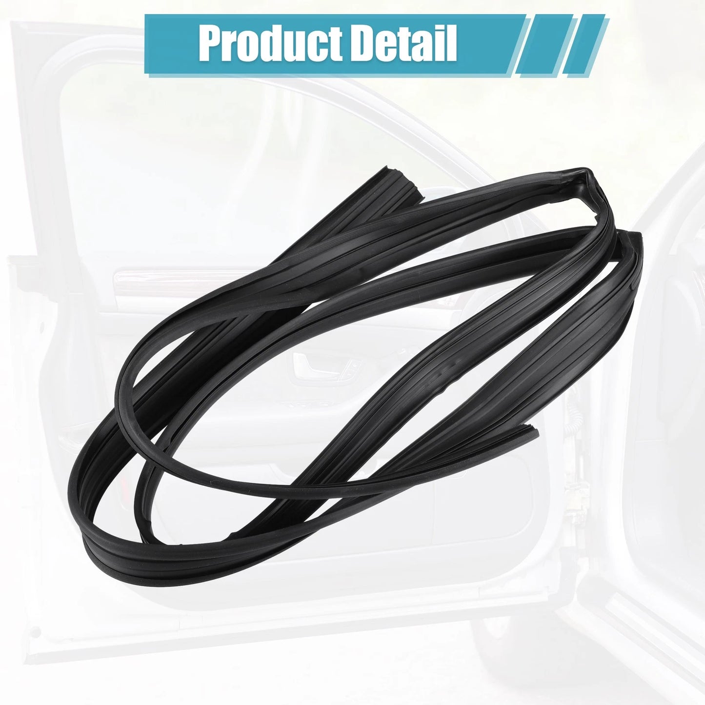 Front Left Door Glass Run Channel Seal for Toyota Corolla (2003-2008)