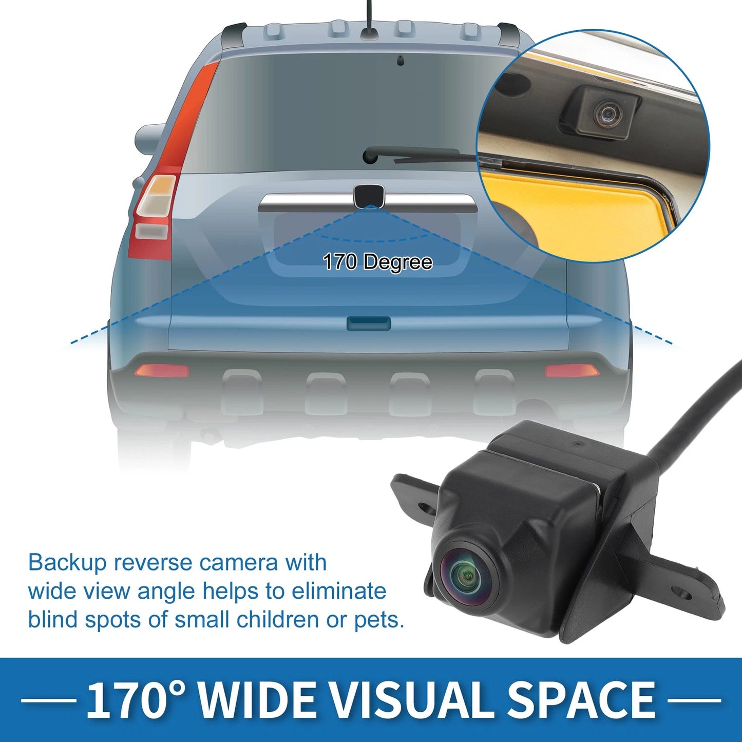 Rear View Park Assist for Chevrolet Malibu (2013-2015)