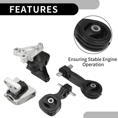 Engine Torque Strut Mount Set for Honda Civic (2006-2010)