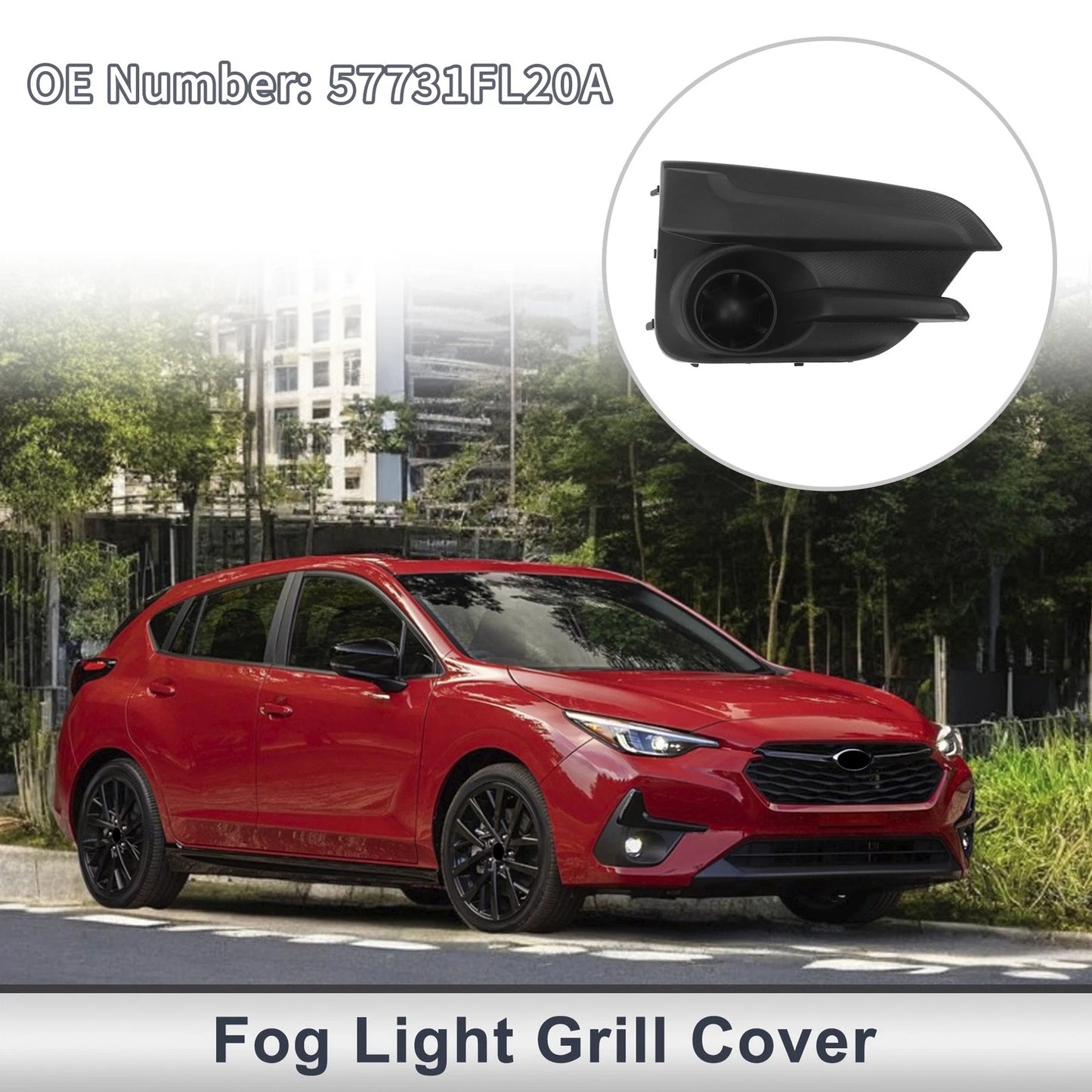 Front Right Fog Light Grill for Subaru Impreza (2017-2019)