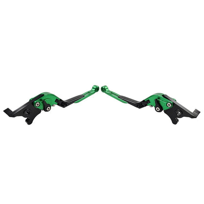 CNC Green Extendable Brake Clutch Levers for Honda VFR1200/F (2010-2014)