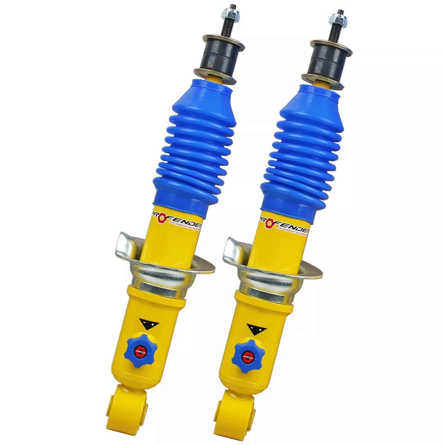 4 x Profender 4 Step Shocks for Nissan Navara D40/NP300 D23 (2005-2023)