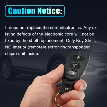 Keyless Entry Remote Key Shell Covers for Hyundai Kia (2011-2023)