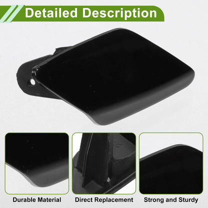 Front Right Washer Nozzle Cover Cap Black for BMW 428i (2014-2016)