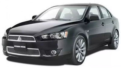 4 x Door Visor Monsoonss for Mitsubishi Lancer (2009-2015)