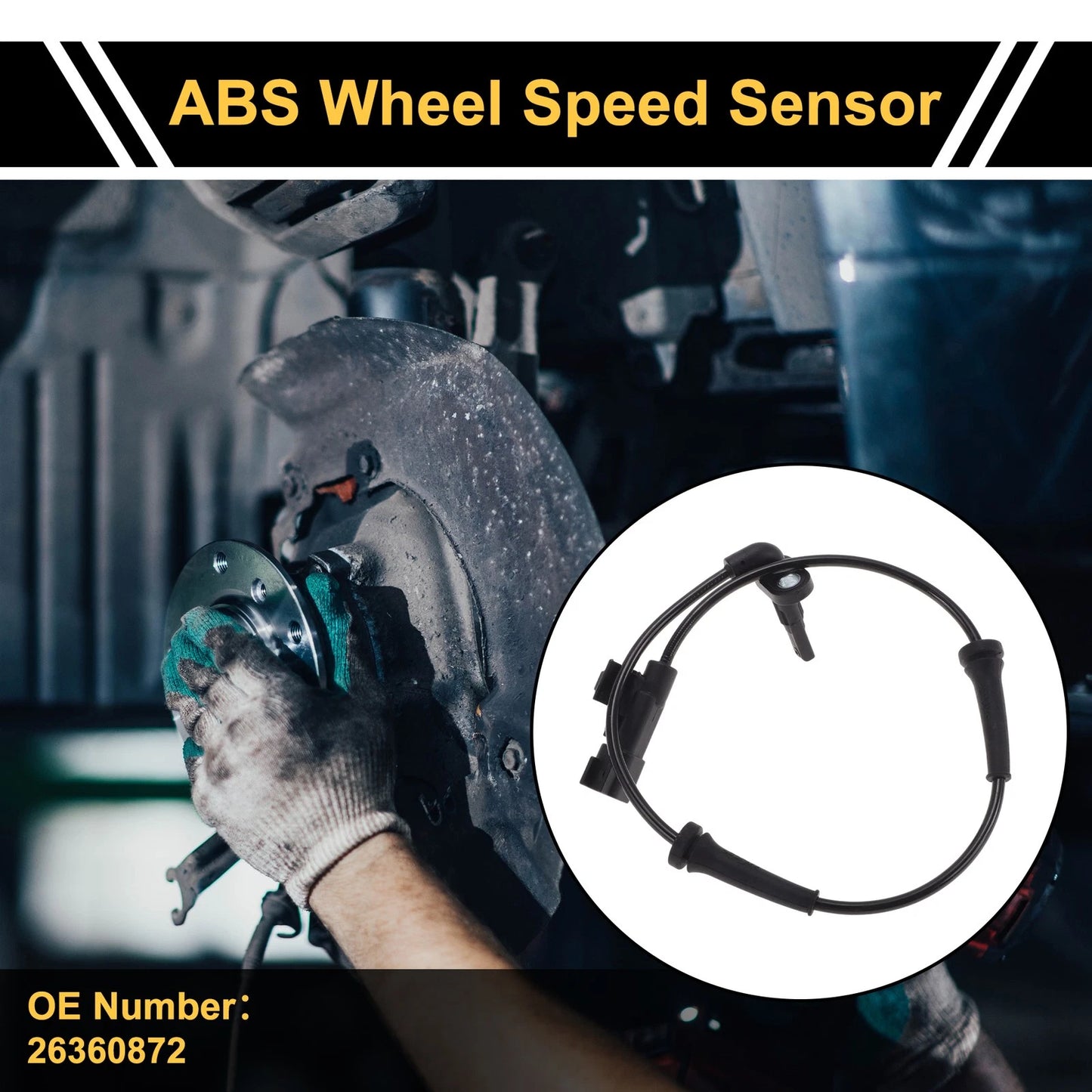 ABS Wheel Speed Sensor 1 Pcs for Buick Velite 6 (2022–2022)