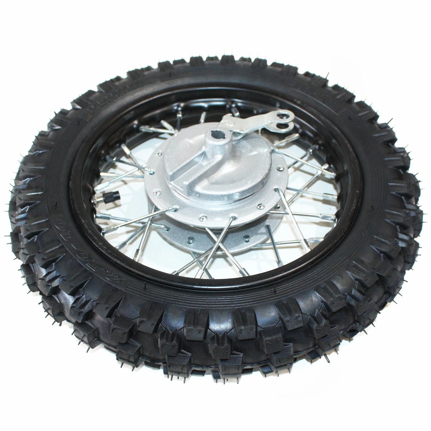 10" Front Rear Drum Brake Wheel Rim Tire for PIT PRO Dirt Bike