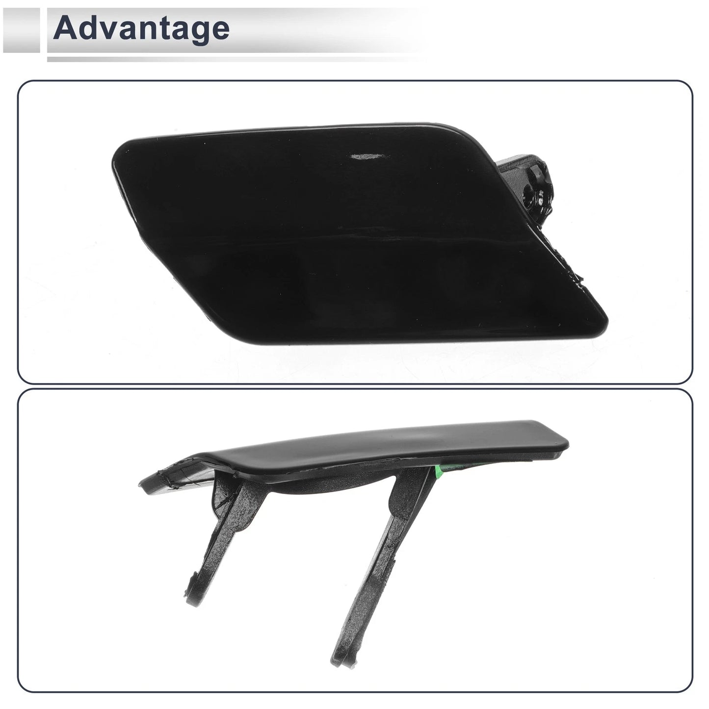 Front Right Washer Nozzle Cover for BMW 335i GT xDrive (2012-2015)
