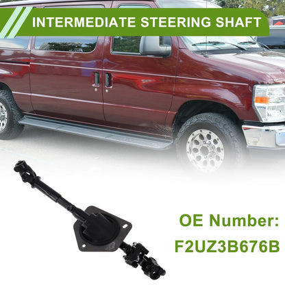 Steering Column Shaft for Ford Club Wagon (1995-1996) - Durable Metal 1 Pc