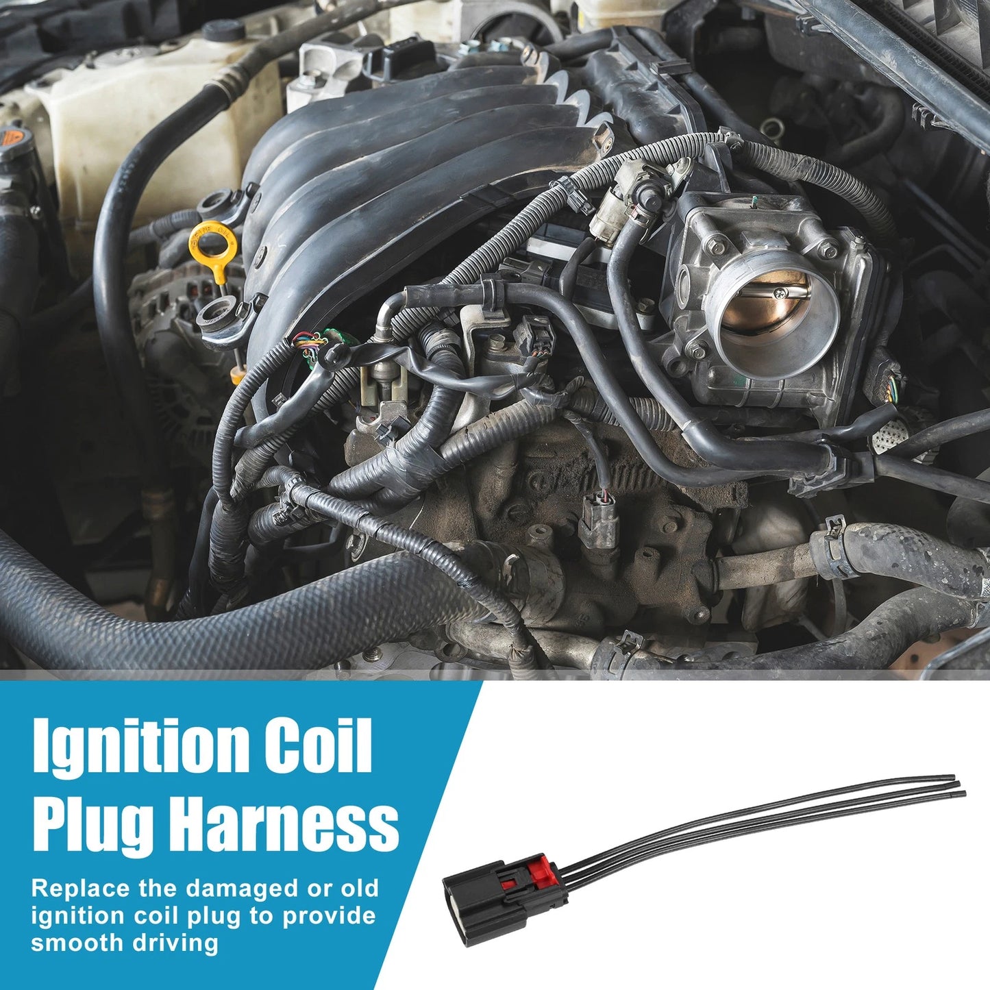 Ignition Coil Connector for Ford Transit-350 HD (2015-2017)