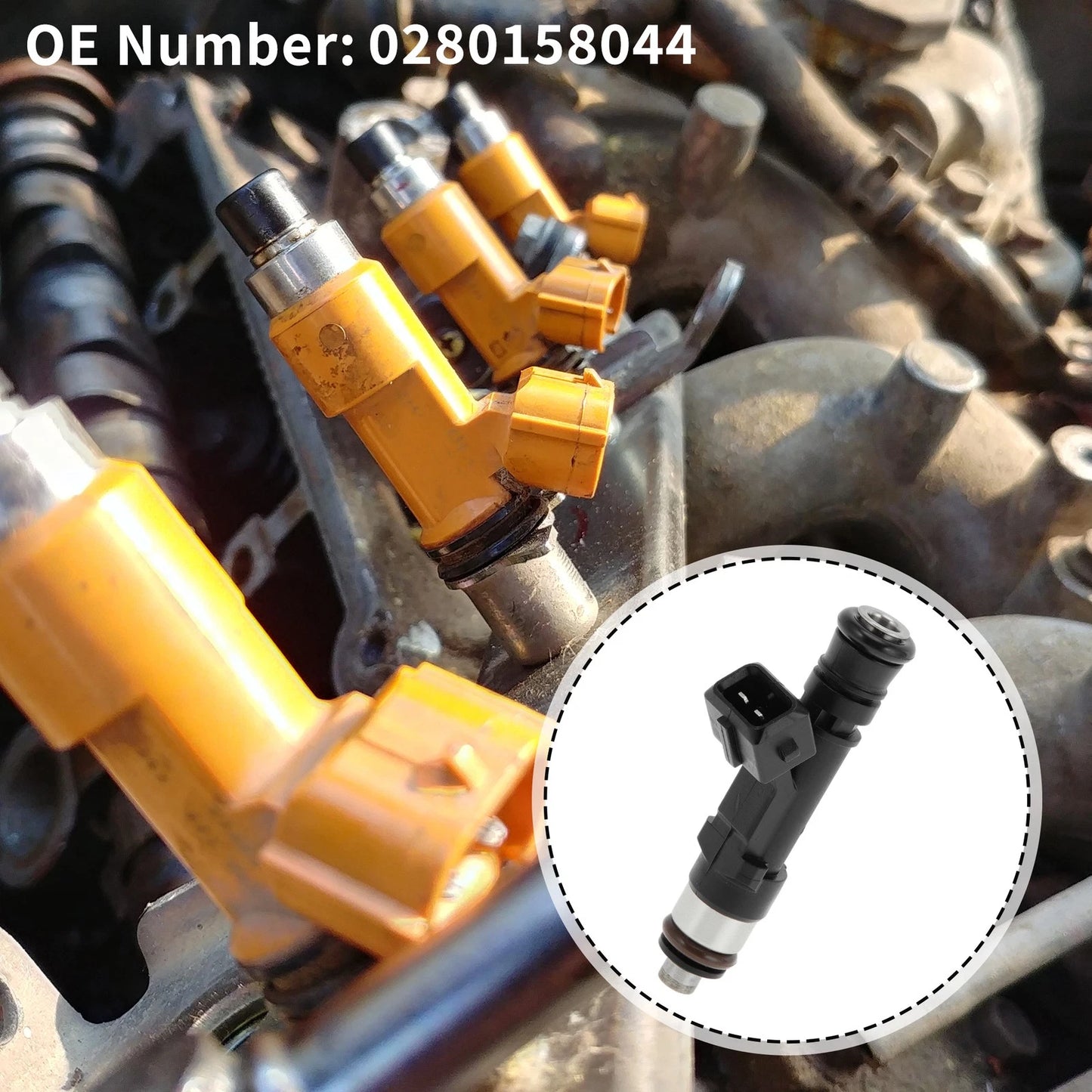 Fuel Injector for Ford F-350 F-250 Super Duty 5.4L V8 (2003-2004)