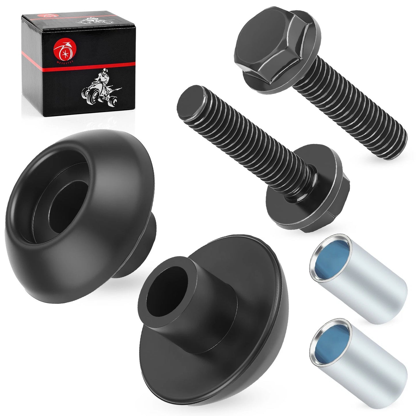 Handle Bar End Guard w/ Screw for Honda FourTrax Sportrax (1985–2006)