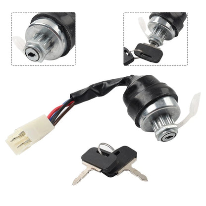 Ignition Starter Switch with Keys for MF 300 4000 5000