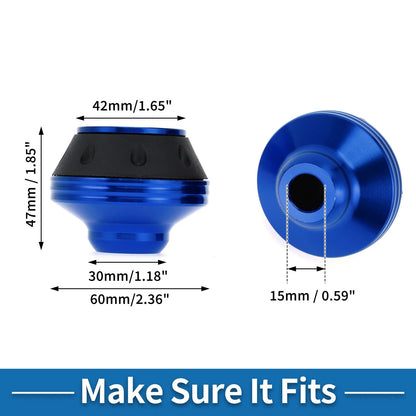 Front Fork Frame Slider 2 x Aluminum Alloy Blue Protection for Motorcycle