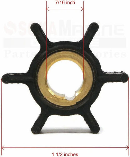 Water Pump Kit for Johnson Evinrude 4-8 HP Outboard
