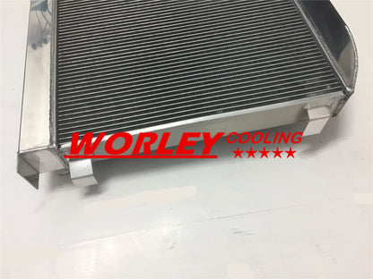 64MM Aluminum Radiator + Fan for 1932 Ford (1932)