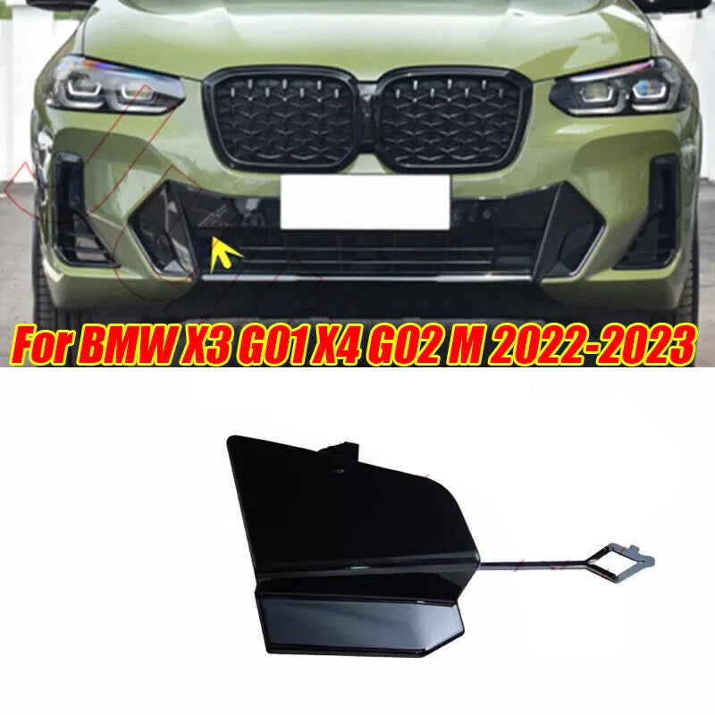 Front Bumper Tow Hook Cover for BMW X3 G01 X4 G02 M (2022–2023)