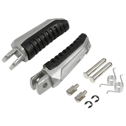 Driver Passenger Footpegs Footrest for Suzuki Hayabusa GSX1300R (2008-2012)