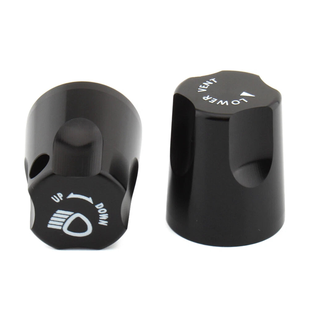 Aluminum Headlight Adjustment Knobs for Honda GL1500 Goldwing (1988-2000)