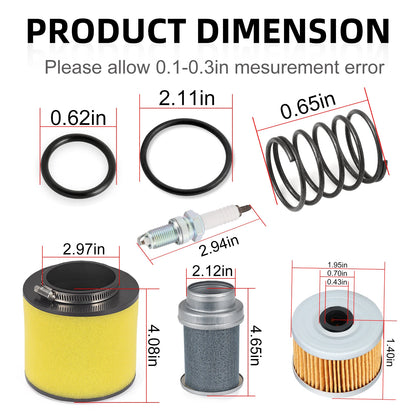 Air Oil Filter Cleaner for Honda Fourtrax 300 TRX300 FW 2x4/4x4 1988-2000