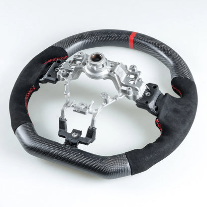 Steering Wheel Suede Matte Black for Subaru WRX STI (2015-2021)